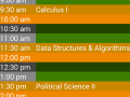 Week Glance